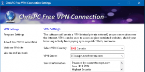 ChrisPC Free VPN Connection indir