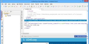 CoffeeCup Free HTML Editor indir