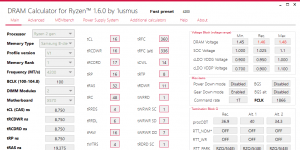 DRAM Calculator for Ryzen indir