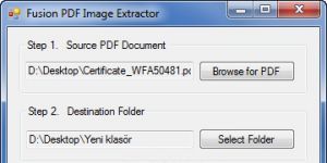 Fusion PDF Image Extractor indir