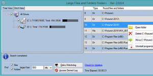 Large Files and Folders Finder+ indir