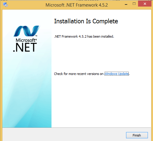.NET Framework 4.5.2 indir