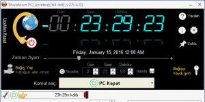 Shutdown PC indir