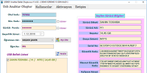 USBKey Akll Tahta Koruma Program indir