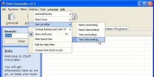 Zsoft Uninstaller indir